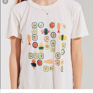 Sushi Graphic t shift